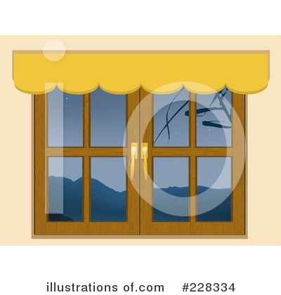 Royalty-Free (RF) Window Clipart Illustration by elaineitalia - Stock Sample #228334