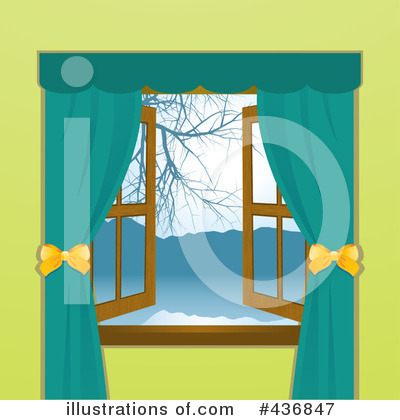 Royalty-Free (RF) Window Clipart Illustration by elaineitalia - Stock Sample #436847