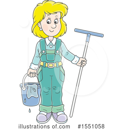 Cleaning Clipart #1551058 by Alex Bannykh