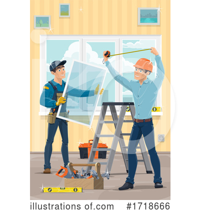 Home Improvement Clipart #1718666 by Vector Tradition SM