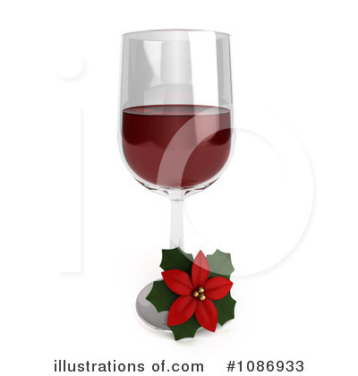 Royalty-Free (RF) Wine Clipart Illustration by BNP Design Studio - Stock Sample #1086933