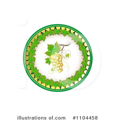Royalty-Free (RF) Wine Clipart Illustration by merlinul - Stock Sample #1104458