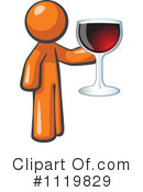 Wine Clipart #1119829 by Leo Blanchette