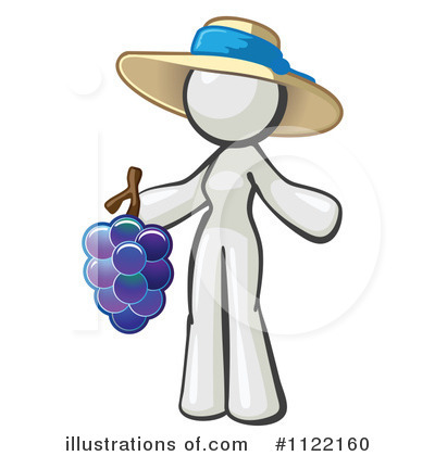 Grapes Clipart #1122160 by Leo Blanchette