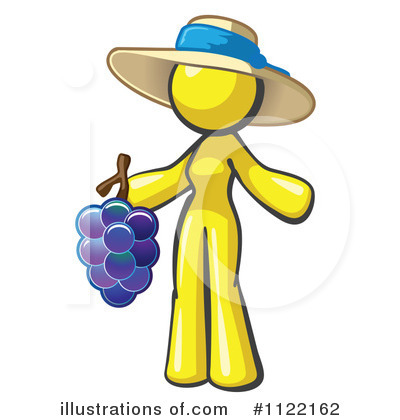 Grapes Clipart #1122162 by Leo Blanchette