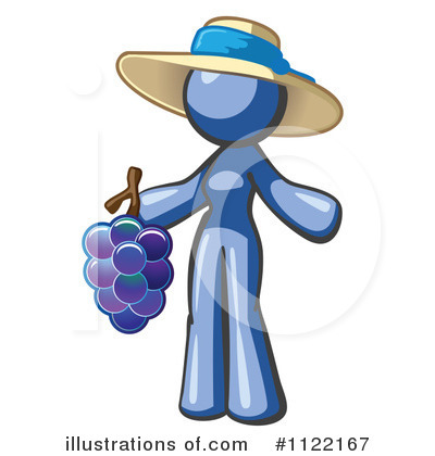 Grapes Clipart #1122167 by Leo Blanchette
