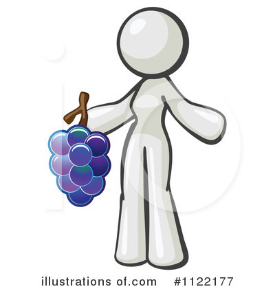 Grapes Clipart #1122177 by Leo Blanchette