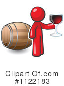 Wine Clipart #1122183 by Leo Blanchette