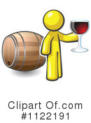 Wine Clipart #1122191 by Leo Blanchette