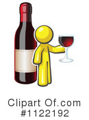 Wine Clipart #1122192 by Leo Blanchette