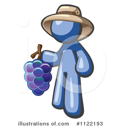 Grapes Clipart #1122193 by Leo Blanchette