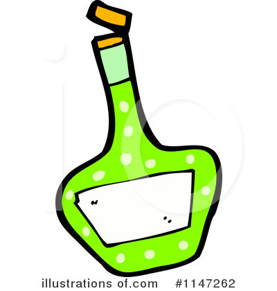 Wine Bottle Clipart #1147262 by lineartestpilot
