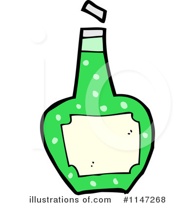 Wine Bottle Clipart #1147268 by lineartestpilot