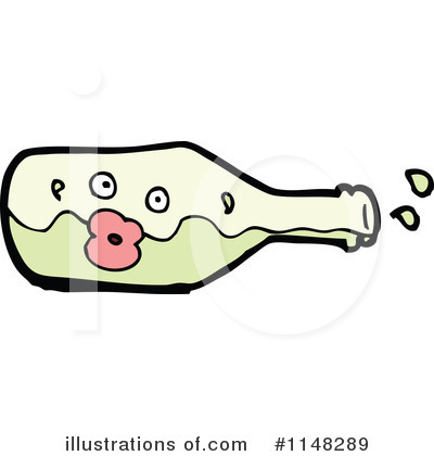 Wine Bottle Clipart #1148289 by lineartestpilot