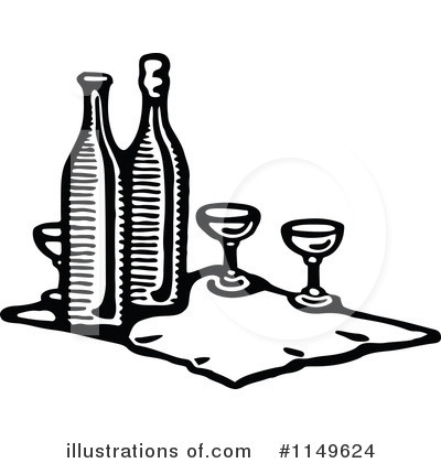Wine Clipart #1149624 by Prawny Vintage