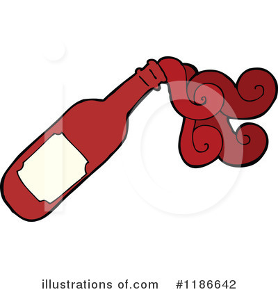 Royalty-Free (RF) Wine Clipart Illustration by lineartestpilot - Stock Sample #1186642