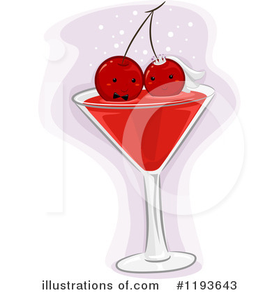 Cherries Clipart #1193643 by BNP Design Studio