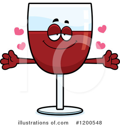 Royalty-Free (RF) Wine Clipart Illustration by Cory Thoman - Stock Sample #1200548