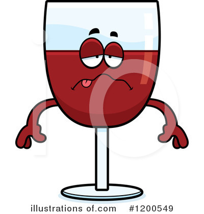 Royalty-Free (RF) Wine Clipart Illustration by Cory Thoman - Stock Sample #1200549