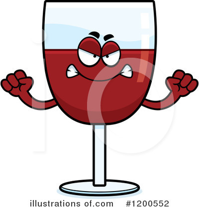 Royalty-Free (RF) Wine Clipart Illustration by Cory Thoman - Stock Sample #1200552