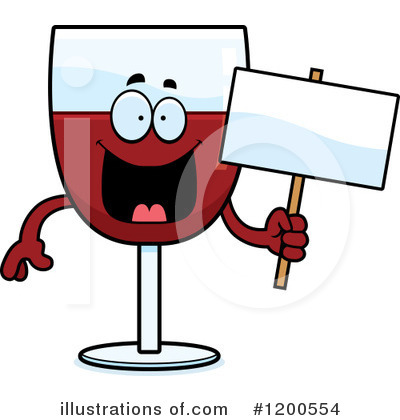 Royalty-Free (RF) Wine Clipart Illustration by Cory Thoman - Stock Sample #1200554