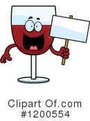 Wine Clipart #1200554 by Cory Thoman