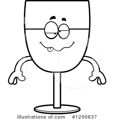 Royalty-Free (RF) Wine Clipart Illustration by Cory Thoman - Stock Sample #1200637