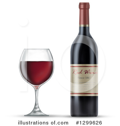 Wine Bottle Clipart #1299626 by cidepix