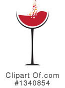 Wine Clipart #1340854 by ColorMagic