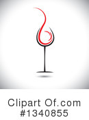 Wine Clipart #1340855 by ColorMagic