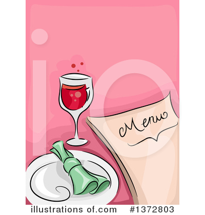 Royalty-Free (RF) Wine Clipart Illustration by BNP Design Studio - Stock Sample #1372803