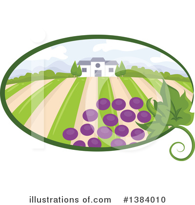 Grapes Clipart #1384010 by BNP Design Studio