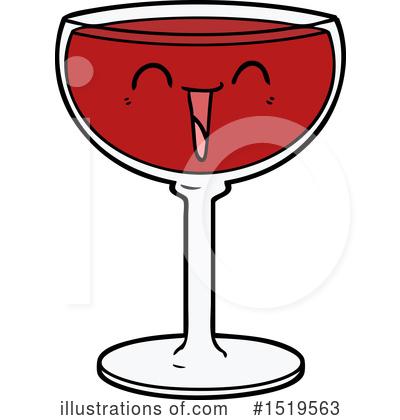 Wine Glass Clipart #1519563 by lineartestpilot