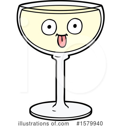 Royalty-Free (RF) Wine Clipart Illustration by lineartestpilot - Stock Sample #1579940