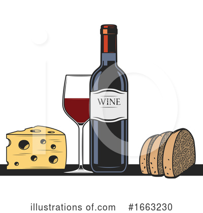 Royalty-Free (RF) Wine Clipart Illustration by Vector Tradition SM - Stock Sample #1663230