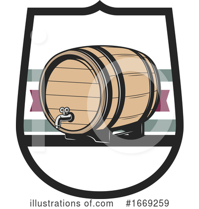 Royalty-Free (RF) Wine Clipart Illustration by Vector Tradition SM - Stock Sample #1669259
