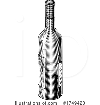 Royalty-Free (RF) Wine Clipart Illustration by AtStockIllustration - Stock Sample #1749420