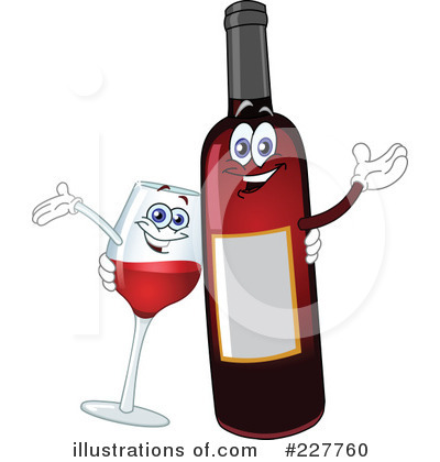 Royalty-Free (RF) Wine Clipart Illustration by yayayoyo - Stock Sample #227760