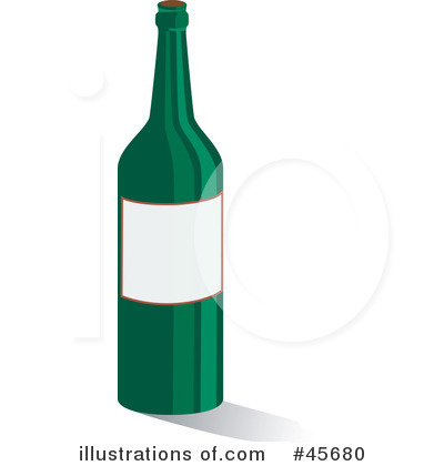 Royalty-Free (RF) Wine Clipart Illustration by pauloribau - Stock Sample #45680