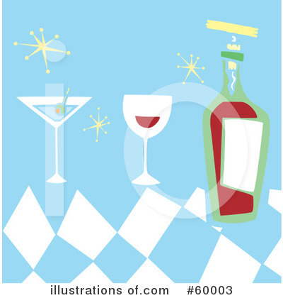 Royalty-Free (RF) Wine Clipart Illustration by xunantunich - Stock Sample #60003
