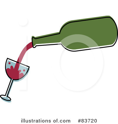 Royalty-Free (RF) Wine Clipart Illustration by Rosie Piter - Stock Sample #83720