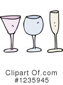 Wine Glass Clipart #1235945 by lineartestpilot
