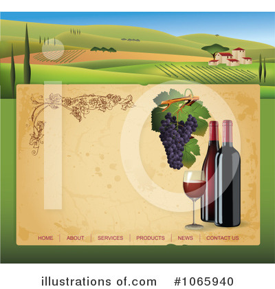 Wine Clipart #1065940 by Eugene