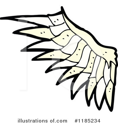 Angel Wings Clipart #1185234 by lineartestpilot