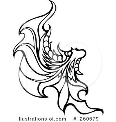 Royalty-Free (RF) Wing Clipart Illustration by Chromaco - Stock Sample #1260579