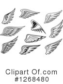 Wing Clipart #1268480 by Vector Tradition SM