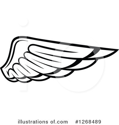 Royalty-Free (RF) Wing Clipart Illustration by Vector Tradition SM - Stock Sample #1268489