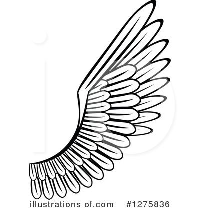 Royalty-Free (RF) Wing Clipart Illustration by Vector Tradition SM - Stock Sample #1275836