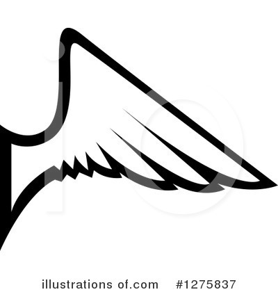 Royalty-Free (RF) Wing Clipart Illustration by Vector Tradition SM - Stock Sample #1275837