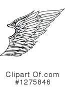 Wing Clipart #1275846 by Vector Tradition SM